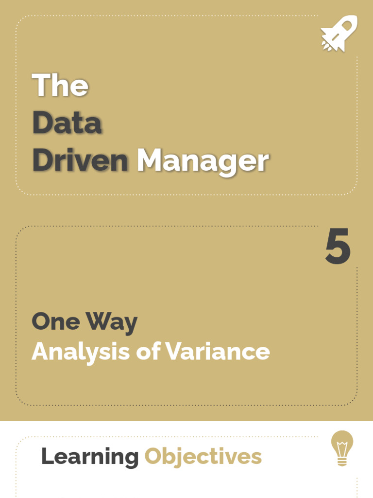 One-Way ANOVA: Concepts and Applications | PDF | Analysis Of Variance ...