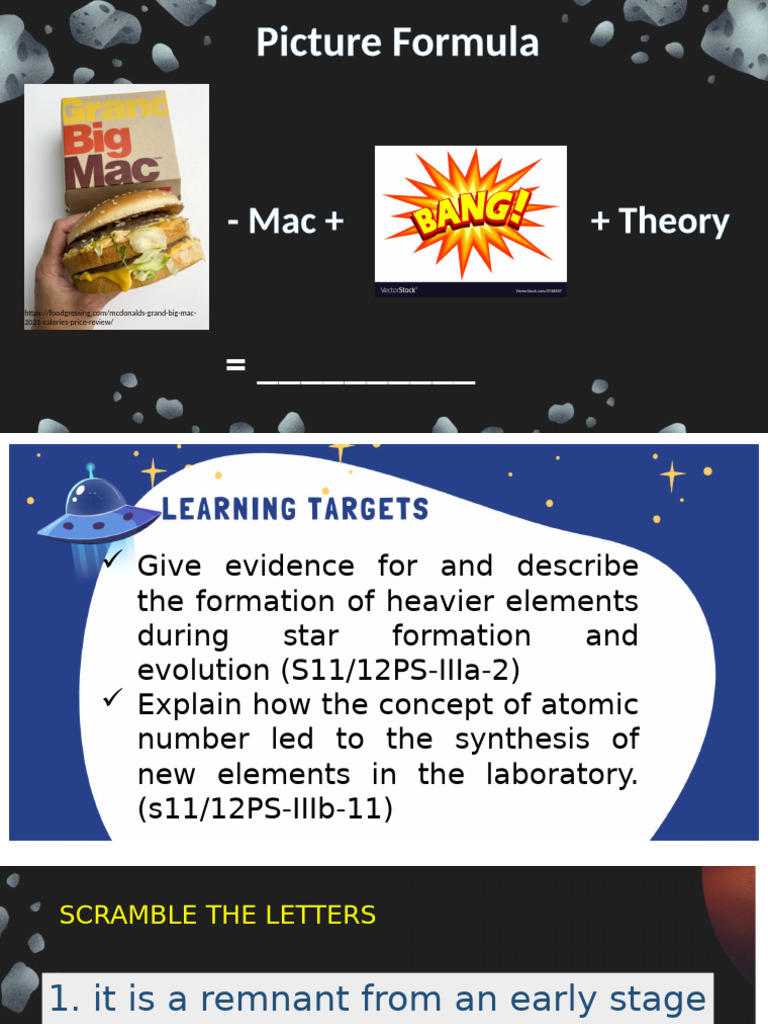 Big Bang Theory and Element Formation | PDF | Big Bang | Nuclear Fusion