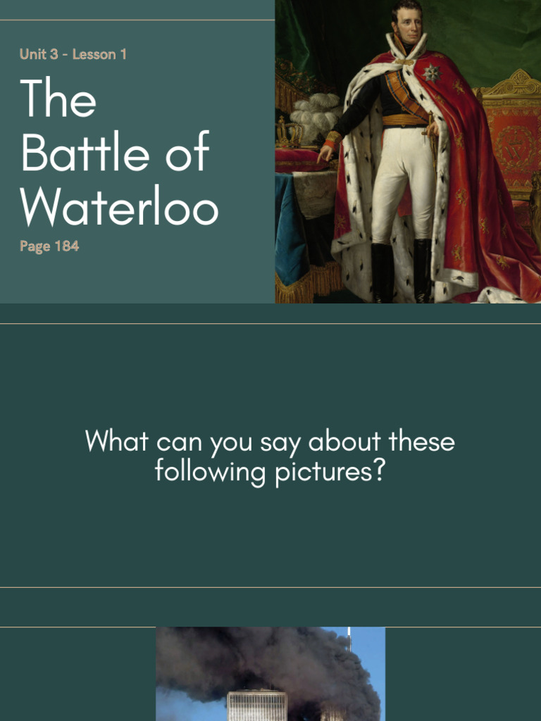 Battle of Waterloo Overview | PDF | Napoleon | Napoleonic Wars