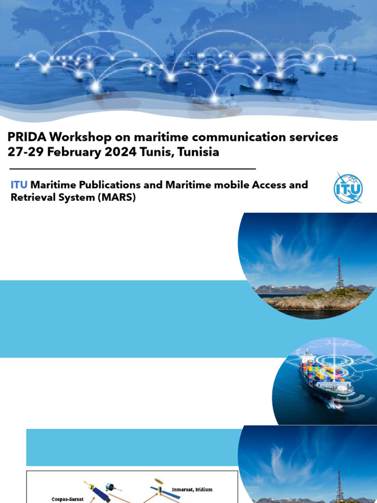1.PRIDA Maritime Publications and MARS | PDF | Radio | Telecommunications