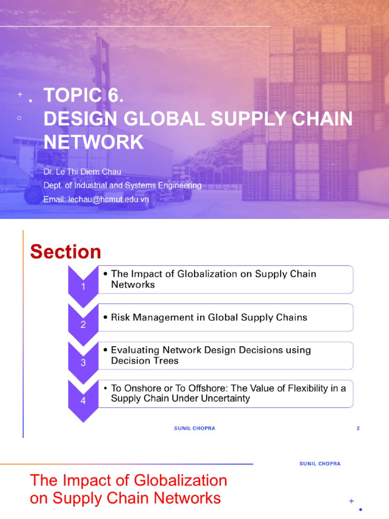 Design Global SC Network | PDF