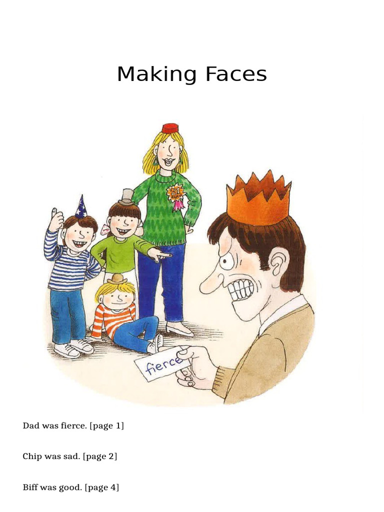ORT 1 32 Making Faces Edited | PDF