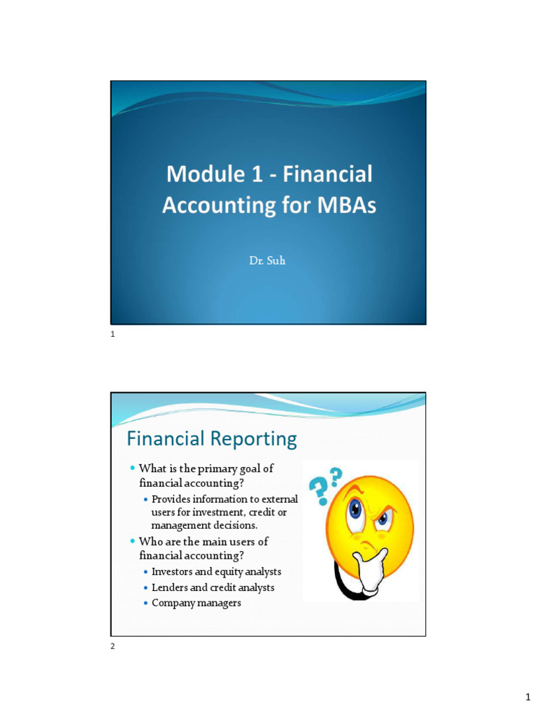 Module+1+ +Big+Picture+ (Short+Version) | PDF | Financial Accounting ...