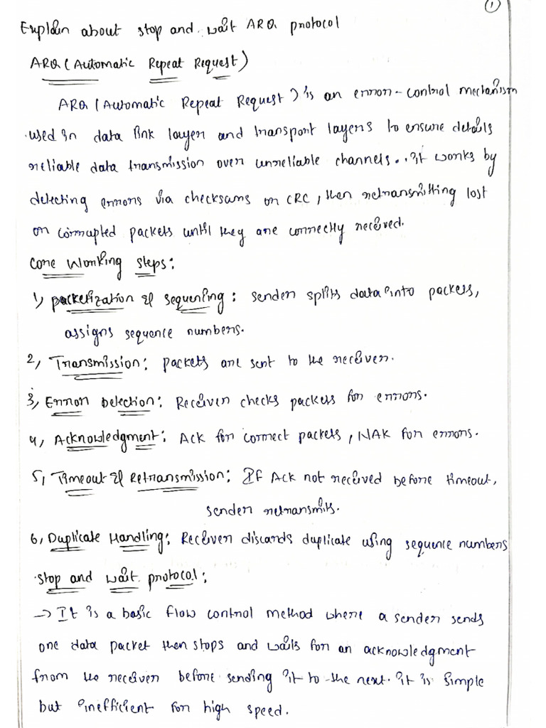 CN Assignment | PDF