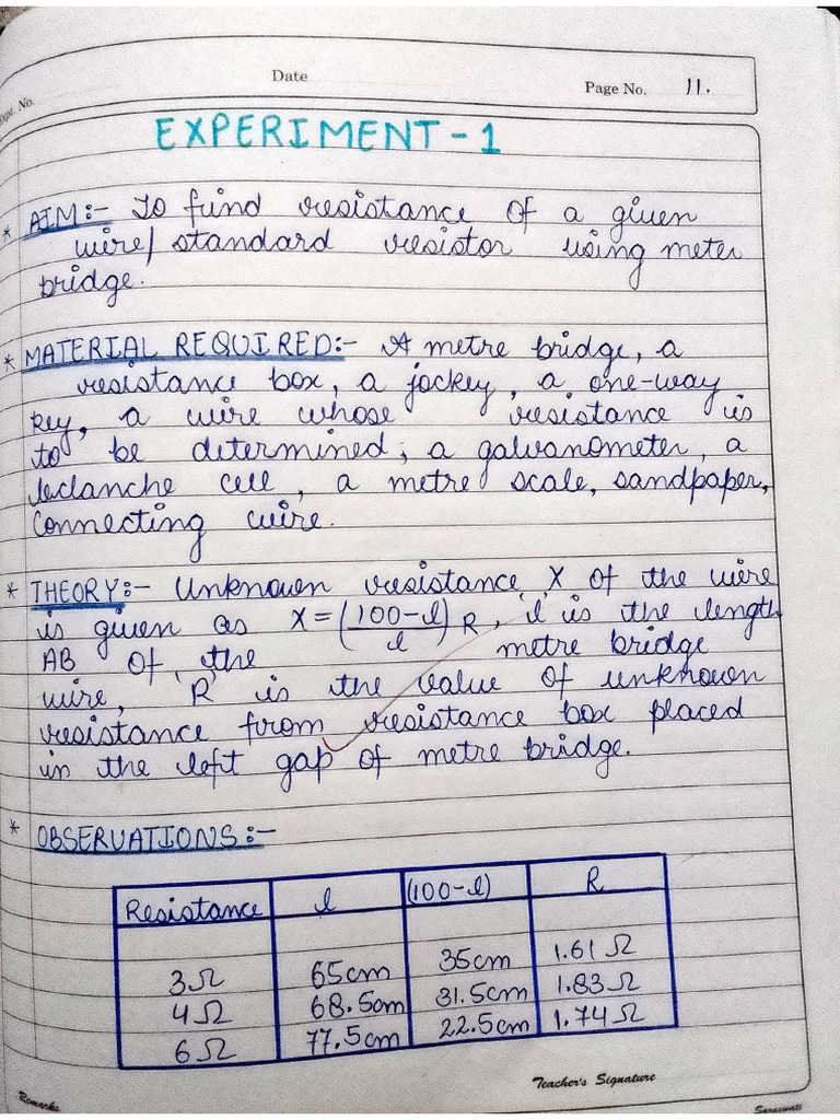 Physics Experiments | PDF
