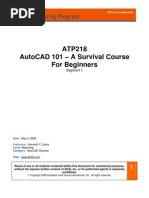 Autocad 101 Survival Course Beginners