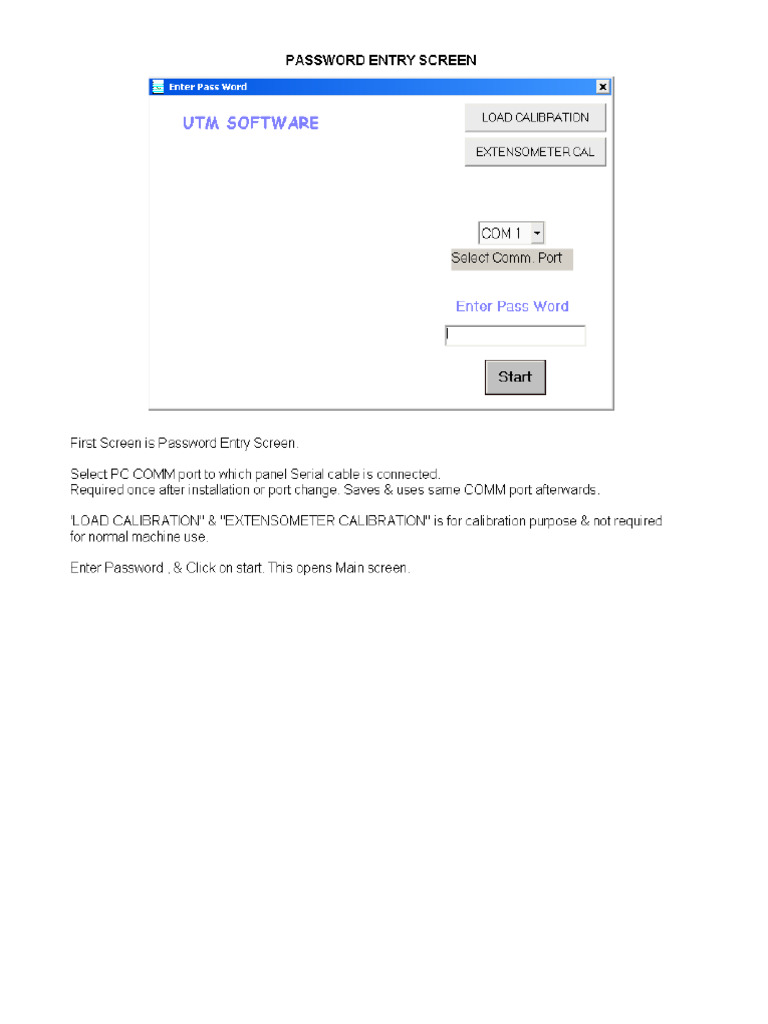 Utm Software Manual | PDF