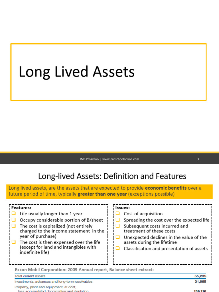 Understanding Long-Lived Assets Management | PDF | Depreciation | Expense