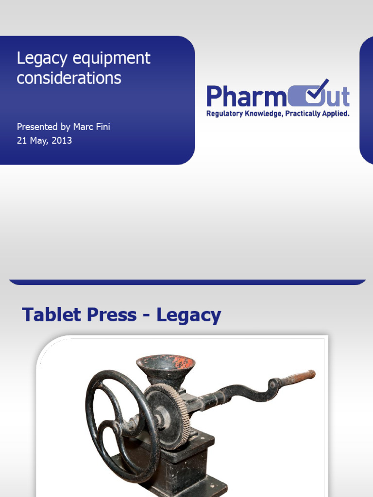 Legacy Equipment Validation Strategies | PDF | Specification (Technical ...