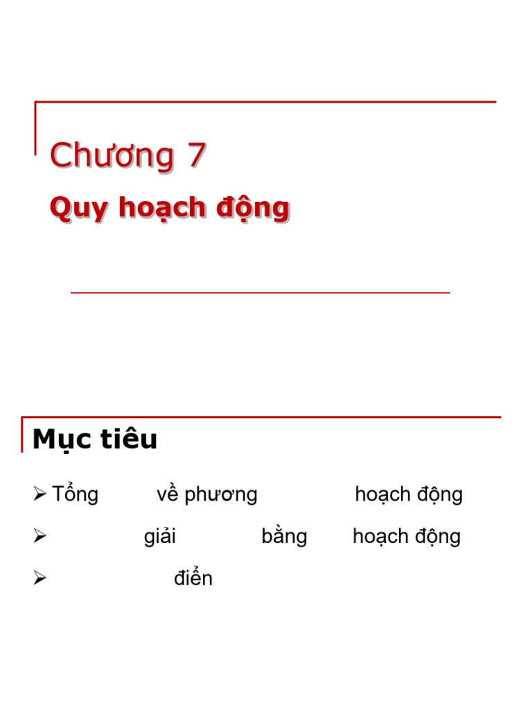 B13&B14 Quy Hoach Dong | PDF