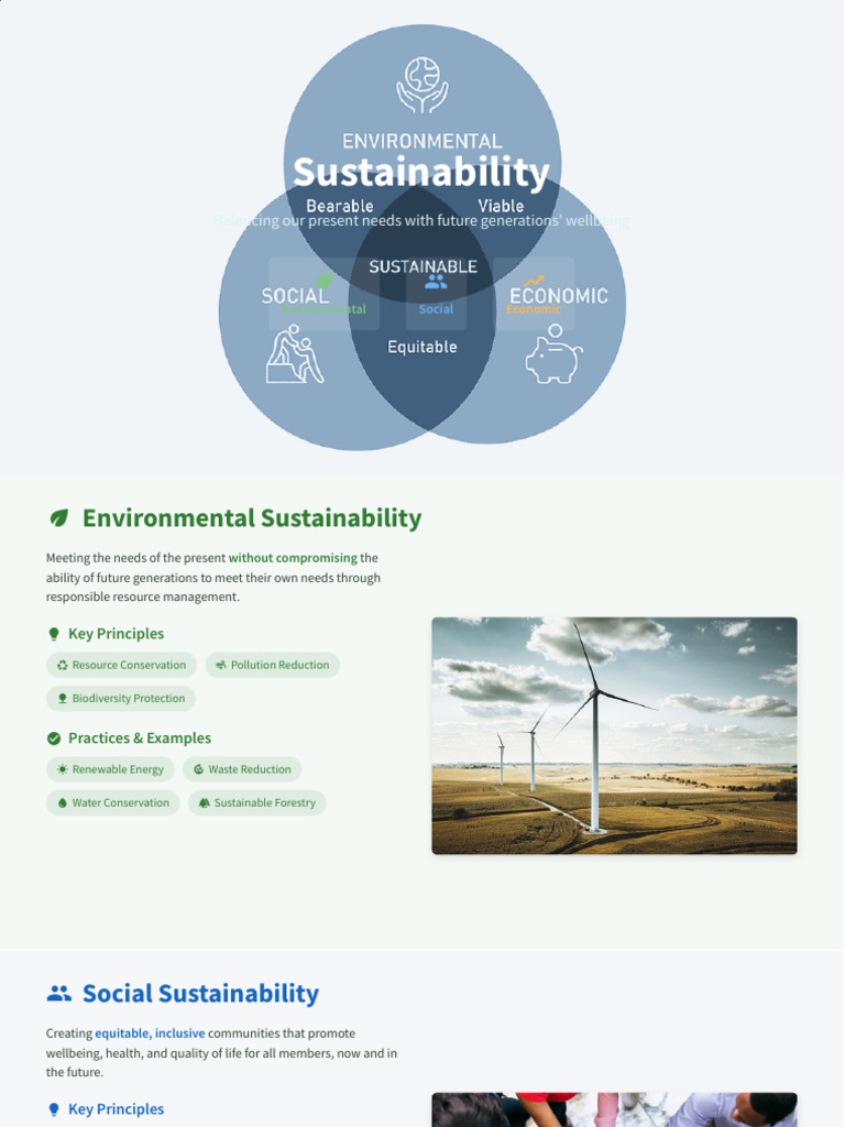 Comprehensive Guide to Sustainability Practices | PDF