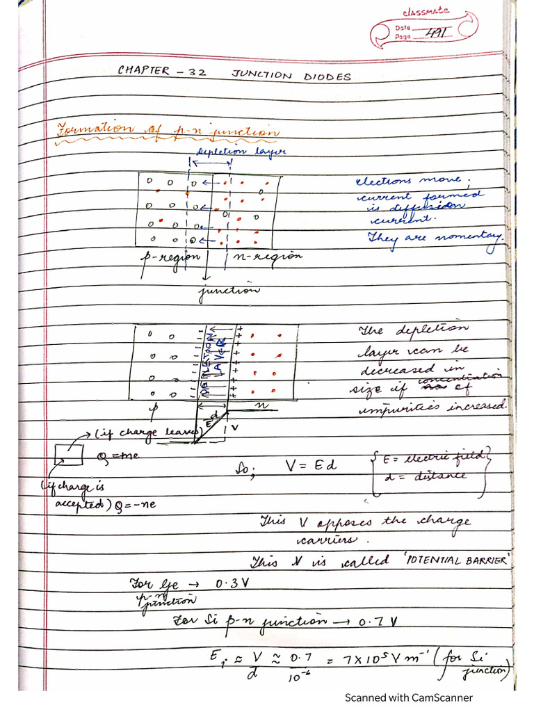 CH 32 Junction Diodes | PDF