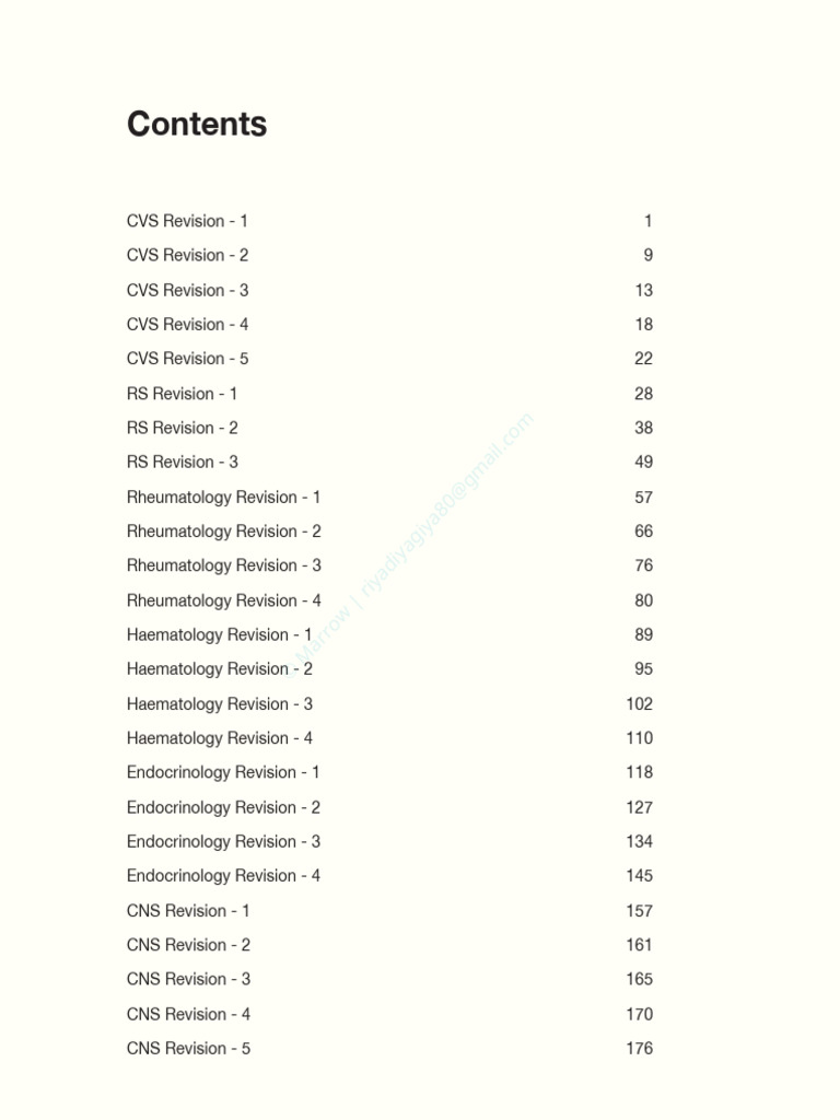 Comprehensive Cardiology Revision Guide | PDF | Heart | Heart Valve