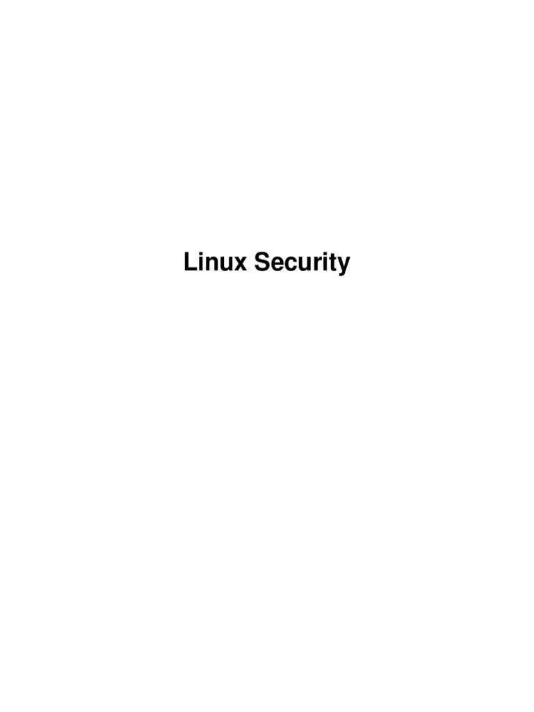 Linux Security and Permissions Guide | PDF | Command Line Interface ...