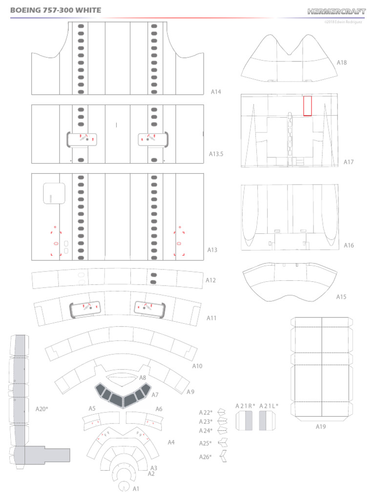 Boeing 757-300 White | PDF