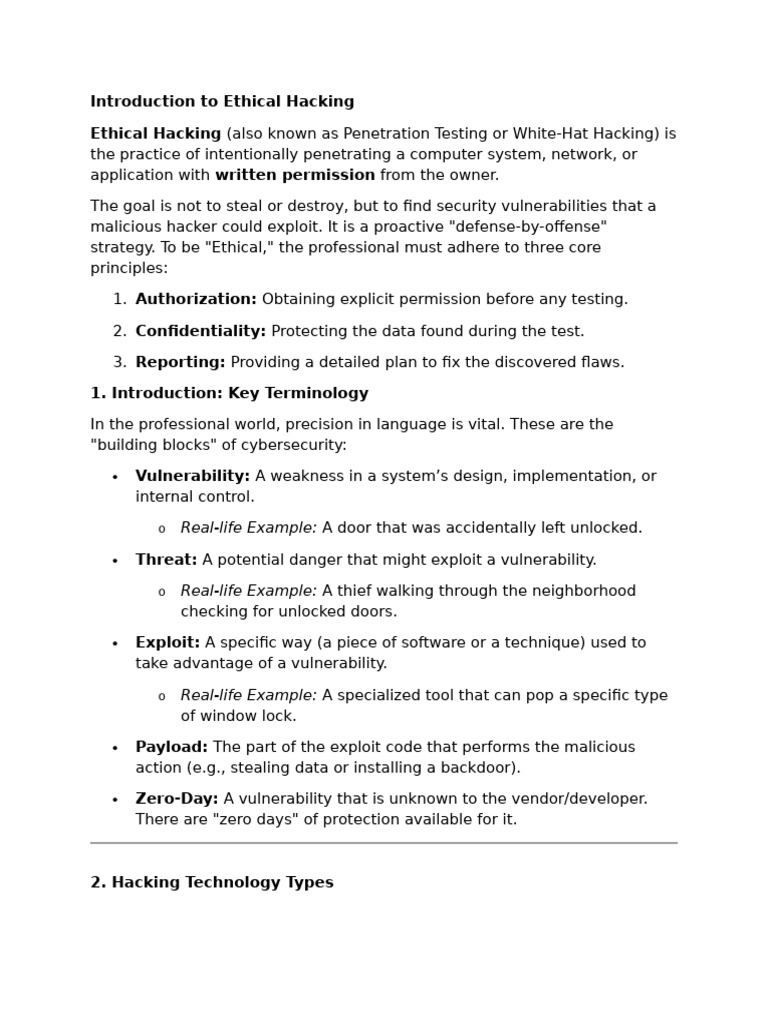 Ethical Hacking: A Comprehensive Guide | PDF | Social Engineering ...