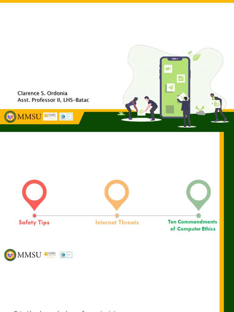 Online Safety and Computer Ethics Guide | PDF | Malware | Security