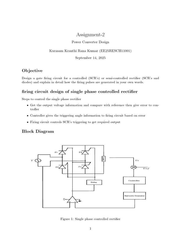 Assignment PCD 2 | PDF | Operational Amplifier | Rectifier