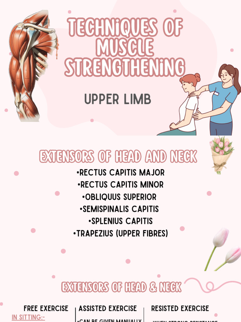 Muscle Strengthening Techniques Guide | PDF | Anatomical Terms Of ...