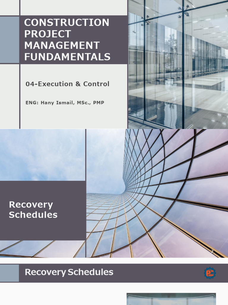 04.09 Recovery Schedules | PDF