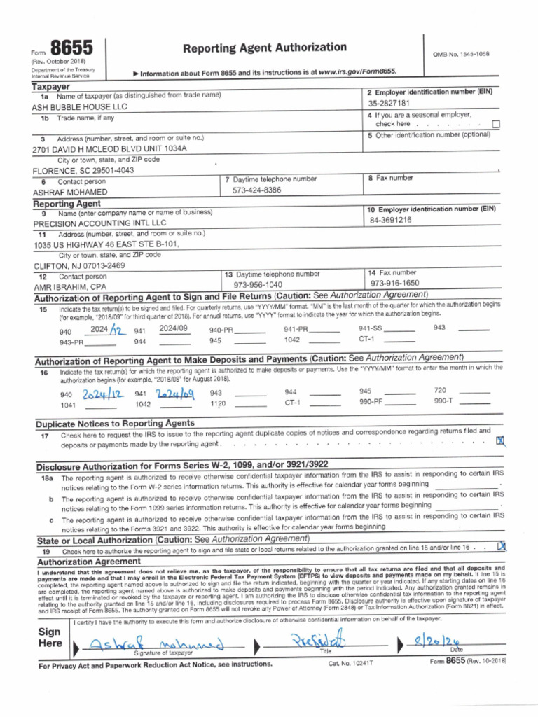 F8655 Signed ASH Bubble | PDF