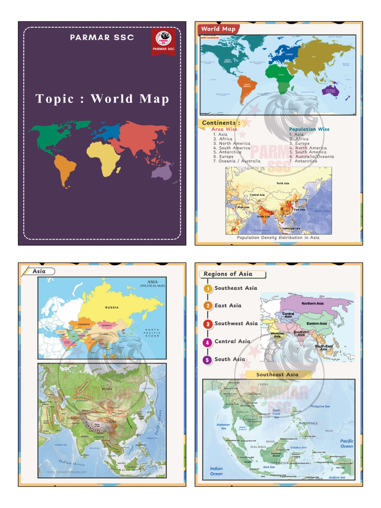 World Map - Part - 2 | PDF