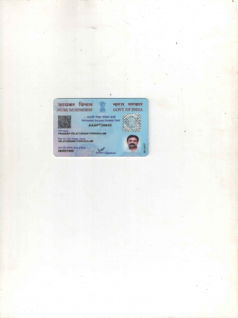 New Pan Card Pradeep Sir | PDF
