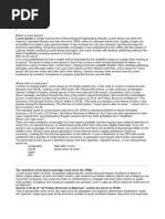 History and Use of Lorem Ipsum Text | PDF | Text | Typography