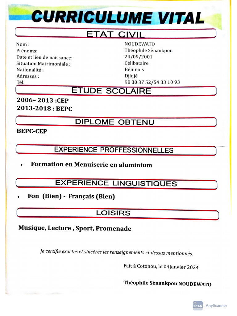 CV | PDF