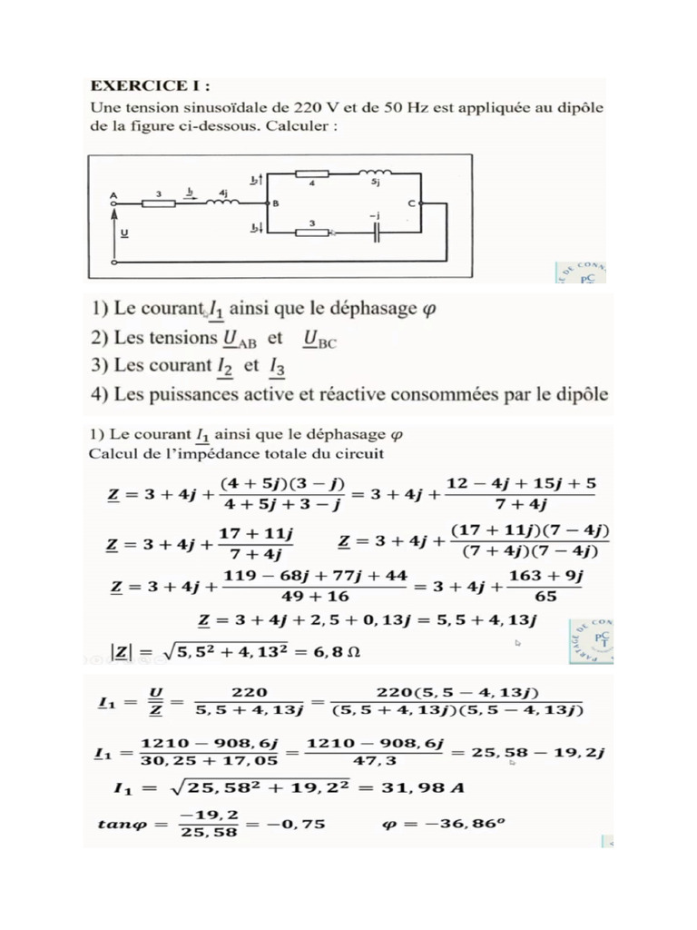 Exo Corrige Td1 | PDF