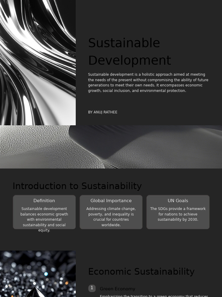 Sustainable Development | PDF | Sustainability | Sustainable Development