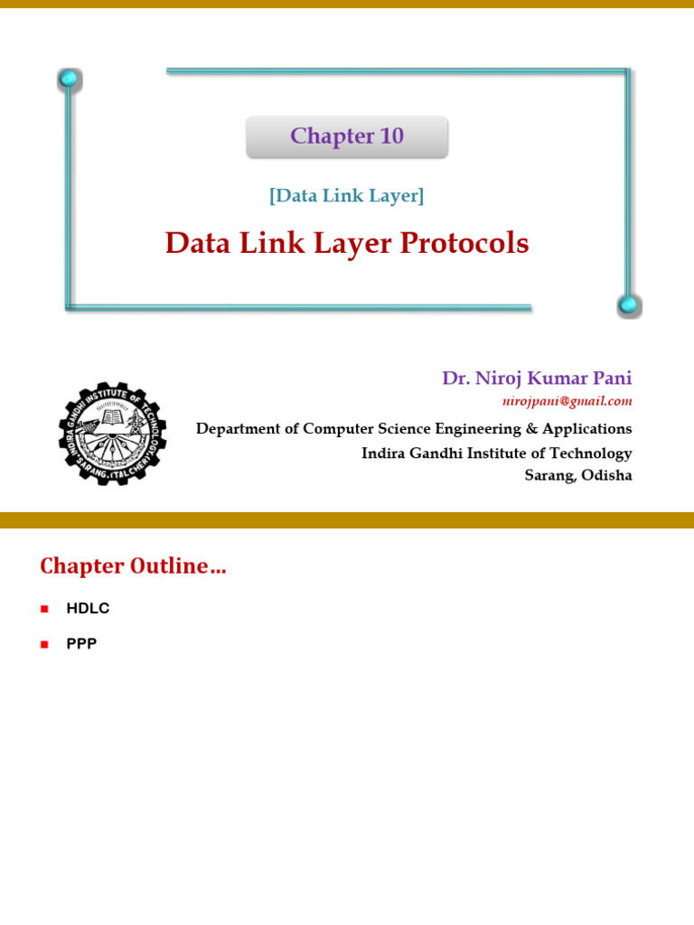 Data Link Layer Protocols Overview | PDF | Internet Protocol Suite ...