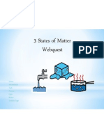 States of Matter Webquest