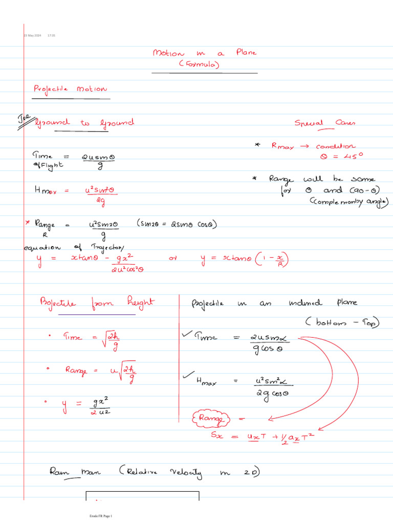 Chapter 3 Formula | PDF