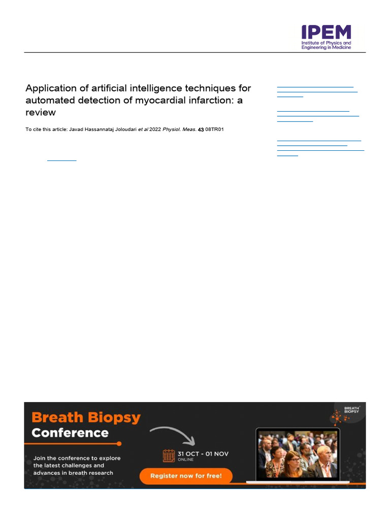 Application of Artificial Intelligence Techniques | PDF