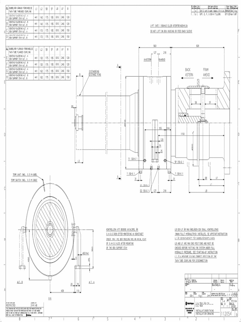 06.1d OD Box Installation Drawing | PDF