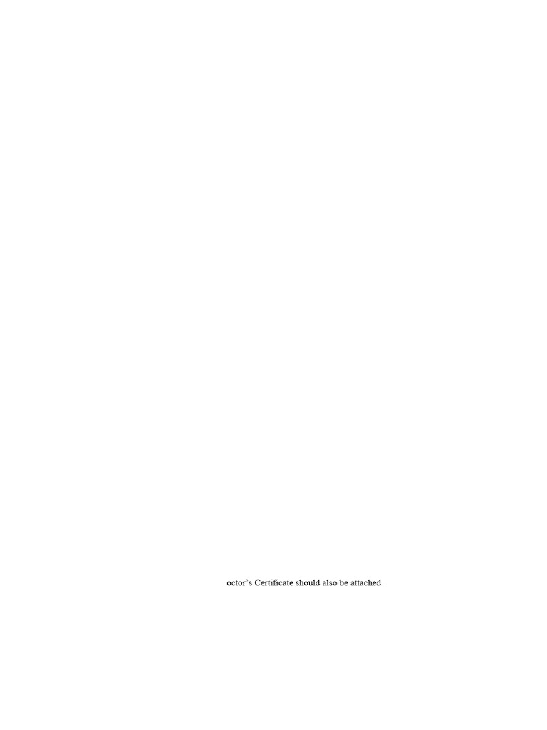 Student Leave Application Form | PDF