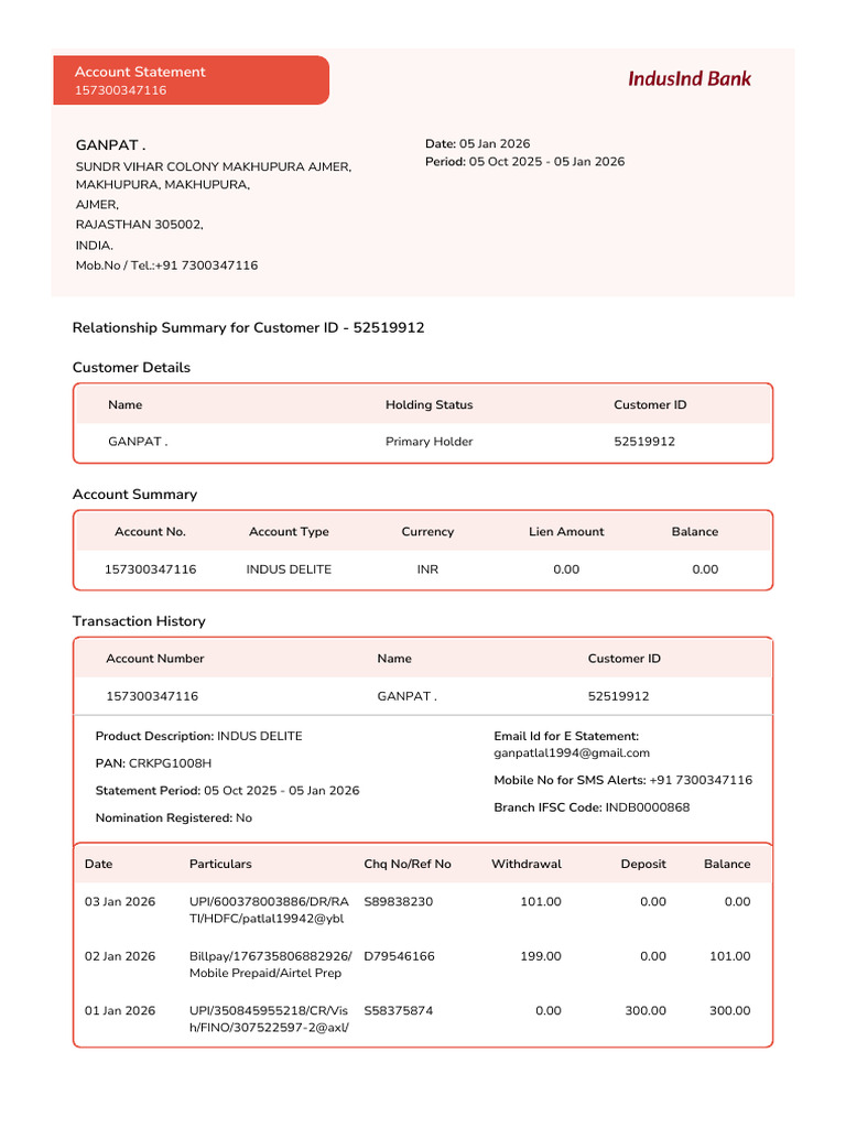 ADHOC05012026045223-157300347116.pdf | PDF | Services (Economics) | Money