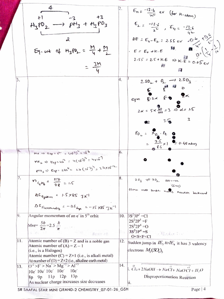 Chemistry Concepts and Reactions Guide | PDF | Atomic Orbital ...