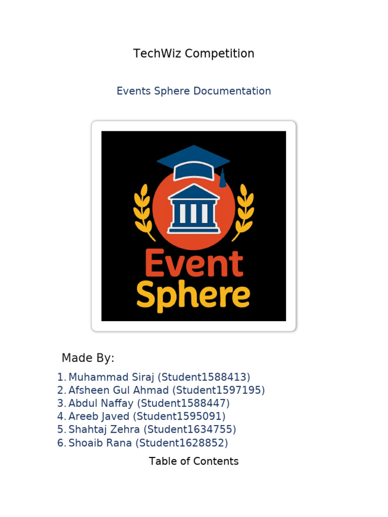 Centralized College Event Management System | PDF | Databases ...