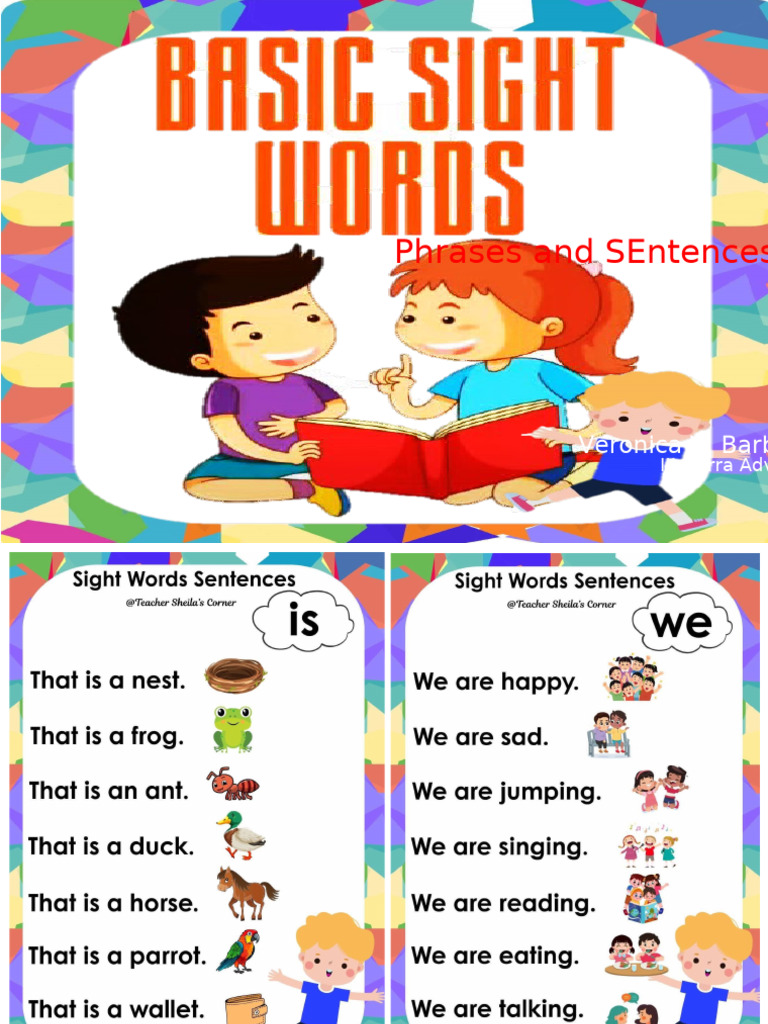 Basic Sight Phrases | PDF