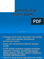 Belajar Melalui Teknik Sq3r