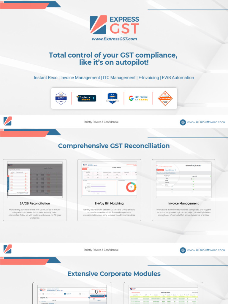 Automated GST Compliance Solutions | PDF | Information Technology ...
