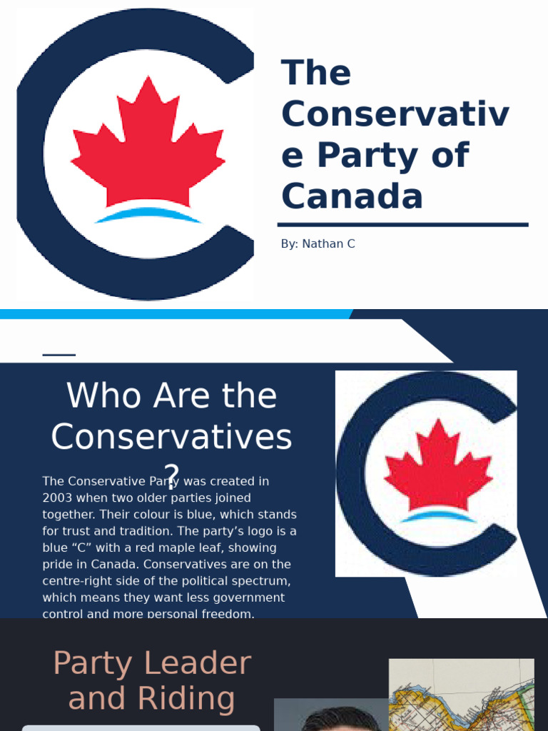 The Conservative Party of Canada | PDF | Child Care | Canada