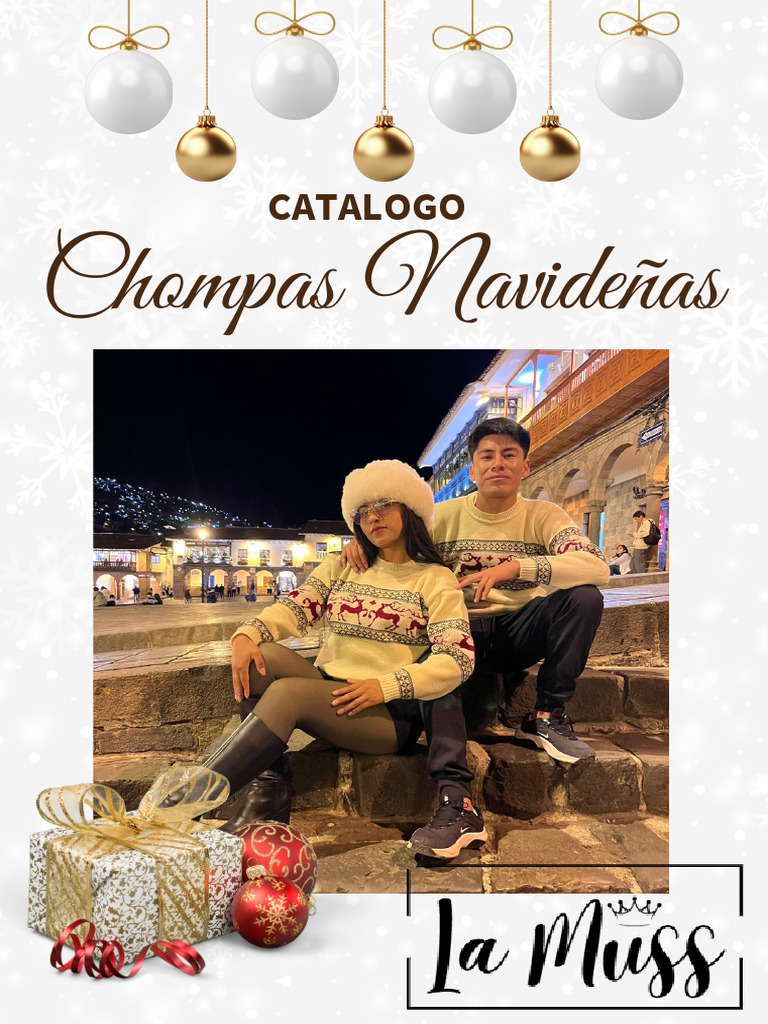 Catalogo Chompas Navideñas - Poleras (1) | PDF