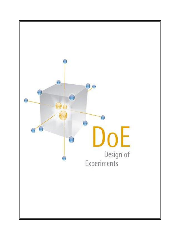 Design of Experiments Overview | PDF | Experiment | Quantitative Research