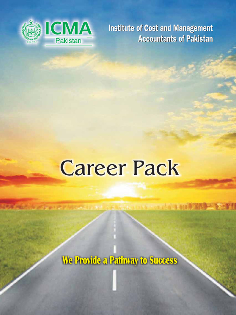 ICMAP Career Pack Overview | PDF | Management Accounting | Accountant