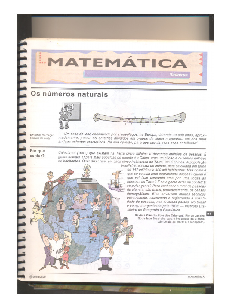 Os Números Naturais | PDF