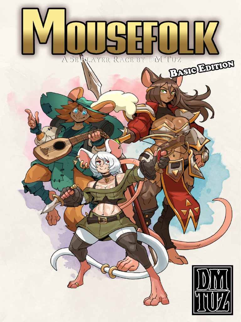 Mousefolk: A Unique 5E Player Race | PDF | Faith