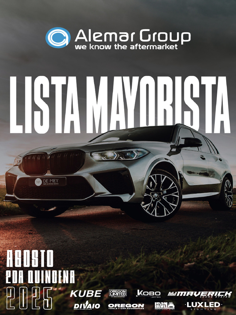 Alemar Group - Lista Mayorista Agosto 2da Quincena - 2025 | PDF ...